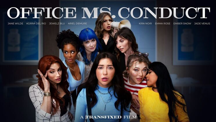 Transfixed – Jane Wilde – Kira Noir – Ember Snow – Korra Del Rio – Jewelz Blu – Emma Rose – Jade Venus – Ariel Demure – Office Ms. Conduct / 16.11.2022